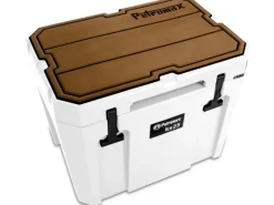 Petromax Kühlboxen|Haft-Auflage für Passiv-Kühlbox 25 l Braun Linienstruktur