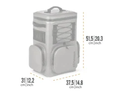 Kühlrucksack 7 l Grau*Petromax Clearance