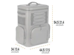 Petromax Kühlboxen|Kühlrucksack 27 l Grau