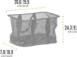 Netzeinsatz für Kühltasche 22 l Schwarz*Petromax New