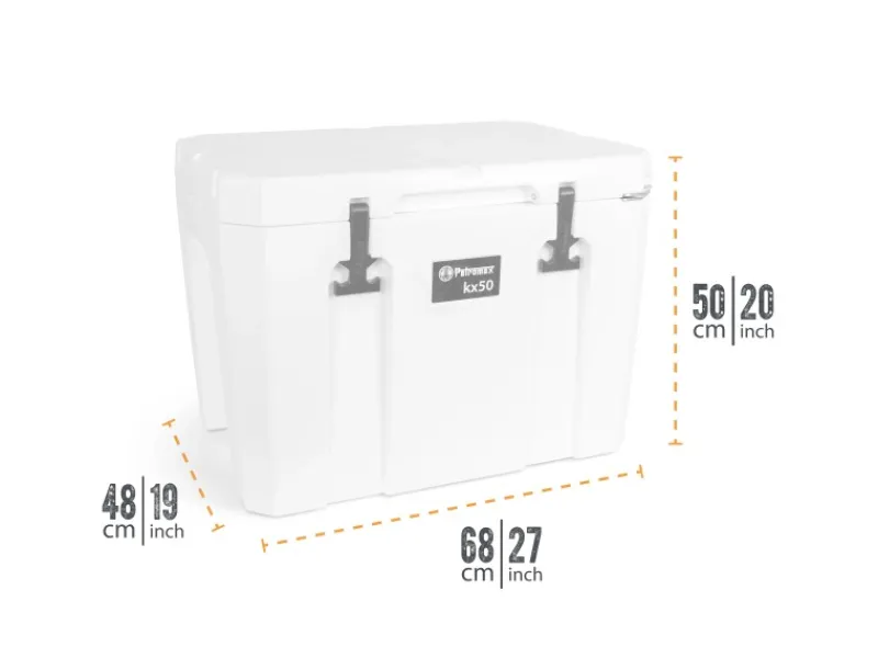 Petromax Kühlboxen|Passiv-Kühlbox Alpenweiß 50 l
