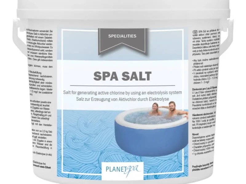 Salzelektrolyse zur Desinfektion für Whirlpools mit Salzchlorinatoren*Planet Spa Online