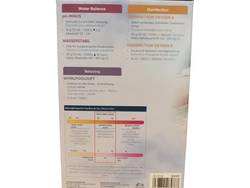 Planet Spa Outdoor Whirlpools|Whirlpoolpflege-Set mit Aktivsauerstoff