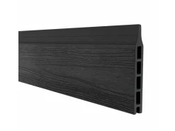 Plus Mülltonnenboxen|Holz Mülltonnenverkleidung Artura WPC 288 cm x 99 cm x 142 cm zum Einbeton.