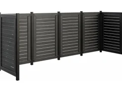 Holz Mülltonnenverkleidung Lund 325 cm x 85 cm x 124 cm*Plus Discount