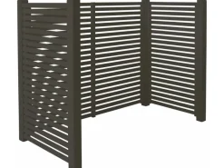 Holz Mülltonnenverkleidung Tokyo Holz Umbragrau 197 cm x 100 cm x 148 cm*Plus Outlet