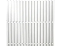 Holz Sichtschutzzaun Nagano Nadelholz Weiß 180 cm x 180 cm*Plus Hot