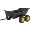 Anhänger Schubkarre TA1500 Schwarz 249 cm x 137 cm*Polar Sale
