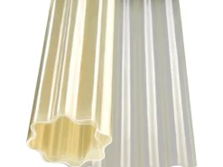 Gutta Pavillons|Polyesterwellbahn 76/18 Natur 200 cm x 500 cm