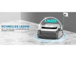 Pool Royal Akku-Poolreinigungs-Roboter Pool Reiniger Poolroboter Poolsauger* Online