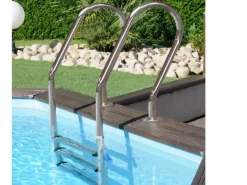 Holz Pool Bahamas Folie (0,6 mm) 436 x 336 x 119 cm*Poolcrew