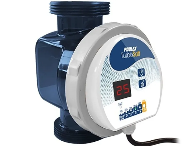 Poolex Pooltechnik|Salzelektrolyse Anlage Turbo Salt 100 Pool bis 10m³ Desinfektion ohne Chlor