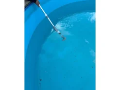 Pool-Handsauger inkl. Akku und Ladegerät Weiß-Grau* Discount