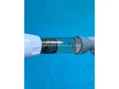 Pool-Handsauger inkl. Akku und Ladegerät Weiß-Grau* Discount