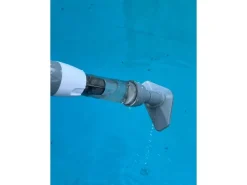 Pool-Handsauger inkl. Akku und Ladegerät Weiß-Grau* Discount