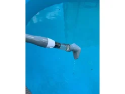 Pool-Handsauger inkl. Akku und Ladegerät Weiß-Grau* Discount