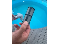 Pool-Handsauger inkl. Akku und Ladegerät Weiß-Grau* Discount