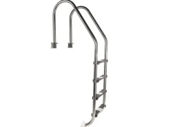 Poolleiter Einhängeleiter Edelstahl  4-stufig für Pools ab  1,30 m*Poolomio Sale