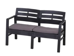 Progarden Lounge-Set Java 4-teilig Anthrazit* Clearance