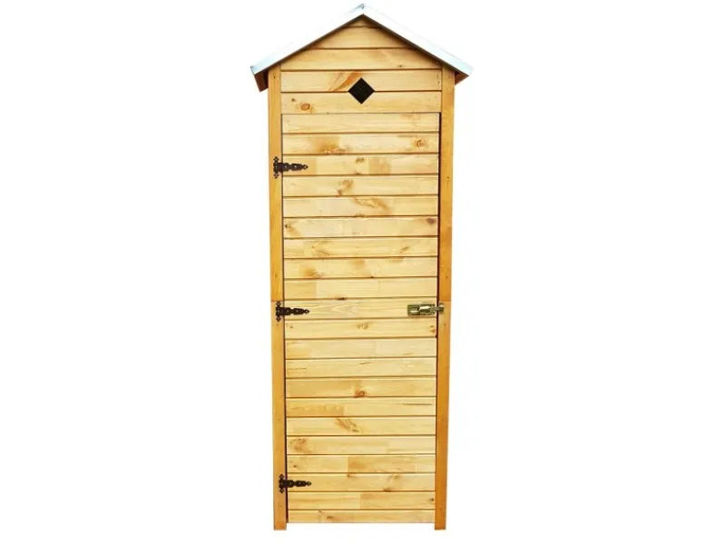 Promadino Gartenschränke|Gartenschrank Babylon (BxTxH) 78 x 49,5 x 194,5 cm