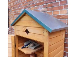 Promadino Gartenschränke|Gartenschrank Babylon (BxTxH) 78 x 49,5 x 194,5 cm