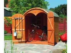 Geräteschrank Roma Max 2türig Kiefernholz (BxTxH) 195 x 148 x 211 cm*Promadino New