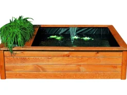 Hochteich mit Pflanzzone inkl. Pumpe (LxBxH) 146 x 127 x 40 cm*Promadino Hot