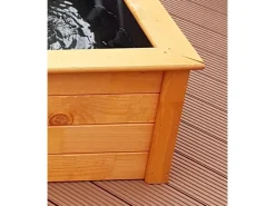 Hochteich mit Pflanzzone inkl. Pumpe (LxBxH) 146 x 127 x 40 cm*Promadino Hot