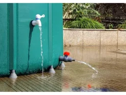 750 Liter Faltbare Regentonne Renata Wassertank Filter und Schlauchschnelladapter UV-Stabiles PVC*PROREGAL Outlet