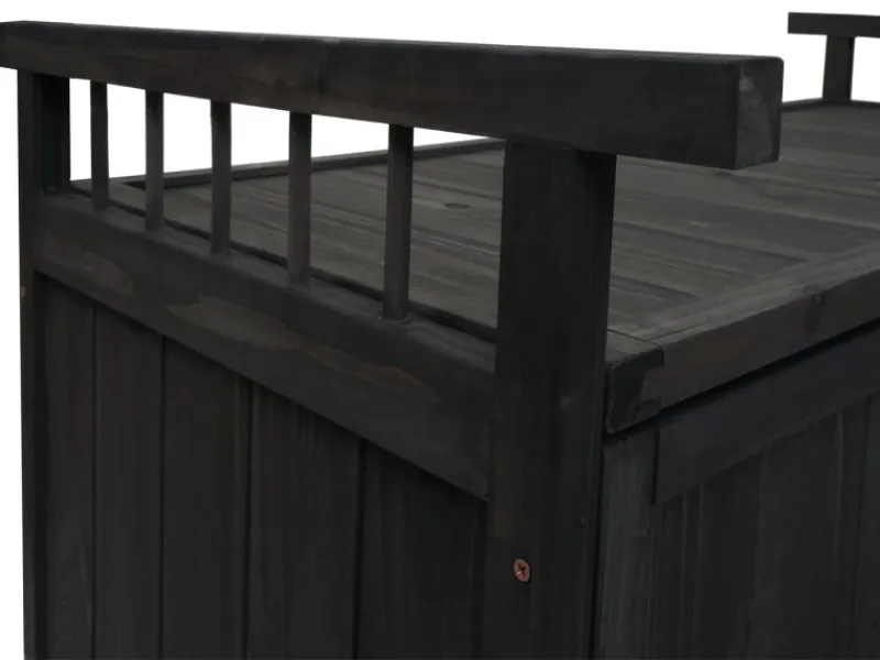 PROREGAL Auflagenboxen|Aufbewahrungstruhe HxBxT 53x108x60cm Tanne Holz Gartentruhe Auflagenbox Truhe