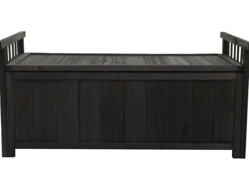 PROREGAL Auflagenboxen|Aufbewahrungstruhe HxBxT 53x108x60cm Tanne Holz Gartentruhe Auflagenbox Truhe