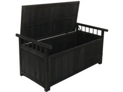 PROREGAL Auflagenboxen|Aufbewahrungstruhe HxBxT 53x108x60cm Tanne Holz Gartentruhe Auflagenbox Truhe