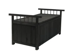 PROREGAL Auflagenboxen|Aufbewahrungstruhe HxBxT 53x108x60cm Tanne Holz Gartentruhe Auflagenbox Truhe