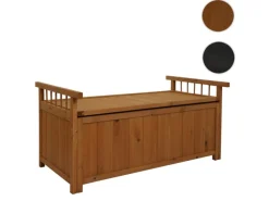 PROREGAL Auflagenboxen|Aufbewahrungstruhe HxBxT 53x108x60cm Tanne Holz Gartentruhe Auflagenbox Truhe