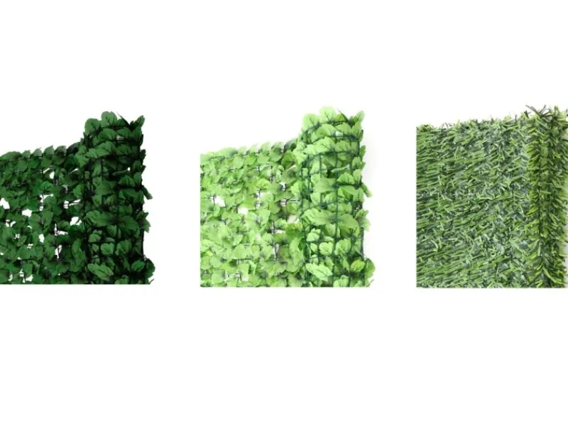 PROREGAL Balkonsichtschutz|Balkonsichtschutz 150x300x1cm Zaun Blatt Dunkel