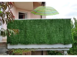 Balkonsichtschutz 100x500x1cm Zaun Tanne Hell*PROREGAL Outlet