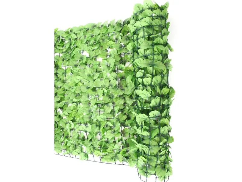 PROREGAL Balkonsichtschutz|Balkonsichtschutz 150x500x1cm Zaun Blatt Hell