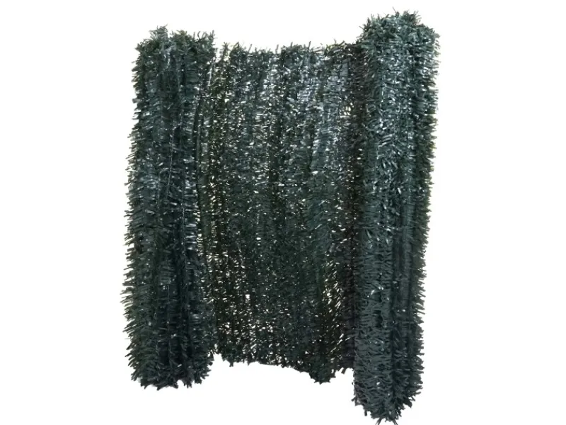 PROREGAL Balkonsichtschutz|Balkonsichtschutz 100x300x1cm Zaun Tanne Dunkel