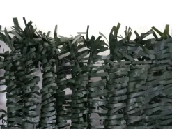 PROREGAL Balkonsichtschutz|Balkonsichtschutz 100x300x1cm Zaun Tanne Dunkel