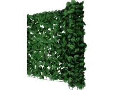 PROREGAL Balkonsichtschutz|Balkonsichtschutz 150x500x1cm Zaun Blatt Dunkel