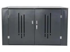 Fahrradgarage 4er 121x202x150cm Anthrazit*PROREGAL Outlet