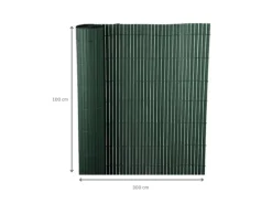 PROREGAL Balkonsichtschutz|Fi-Chi – Premium Sichtschutzmatte Zaun Sichtschutz PVC- Sichtschutzmatte Gartensichtschutz Höhe 1 m Länge 3 m HxL 1 x 3 m