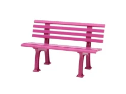 Gartenbank Antigua 2 Sitzer HxBxT 74 x 120 x 54 cm Witterungskunststoff & UV Beständiger Kunststoff Parkbank Sitzbank*PROREGAL Outlet