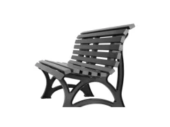 Gartenbank Jamaika 3 Sitzer HxBxT 80 x 150 x 64cm Witterungskunststoff & UV Beständiger Kunststoff Parkbank Sitzbank*PROREGAL Hot