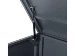 PROREGAL Auflagenboxen|Gartentruhe HxBxT 69x165x85cm Wasserdicht Metall Edelstahl 692L Aufbewahrungsbox Auflagenbox Truhe