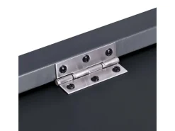 PROREGAL Auflagenboxen|Gartentruhe HxBxT 69x165x85cm Wasserdicht Metall Edelstahl 692L Aufbewahrungsbox Auflagenbox Truhe