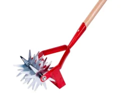 PROREGAL Gartenhandgeräte|Grubber Yardworks CU-904 4 Messer Holzgriff 120 cm