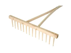 Holz-harke 16 Zinken*PROREGAL New