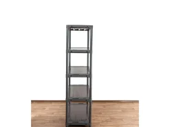 PROREGAL Sportgeräte|Kunststoffregal Big Grey Bear Tall HxBxT 180 x 120 x 46 cm Fachlast 160 kg