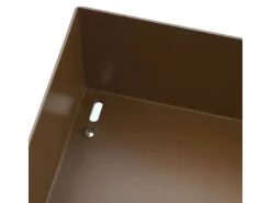 PROREGAL Rasenmäher|Mähroboter-Garage Mit Pflanzkasten 37x60x70cm Metall